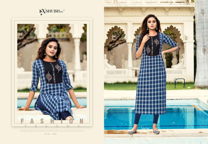 Shubh Kulfi 1 Viscose Handloom Ethnic Wear Designer Kurti Collection